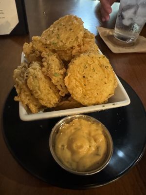 Fried pickles    at MoonShine in Cocoa