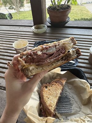 We had it to go, so this picture isn’t taken at the restaurant.   at MoonShine in Cocoa