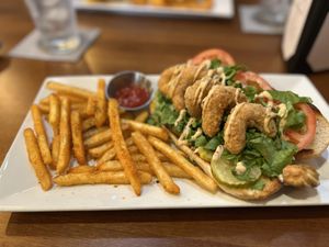 Shrimp Po Boy  at MoonShine in Cocoa
