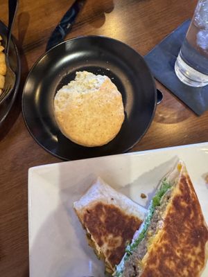 The fluffiest, richest biscuit!  at MoonShine in Cocoa