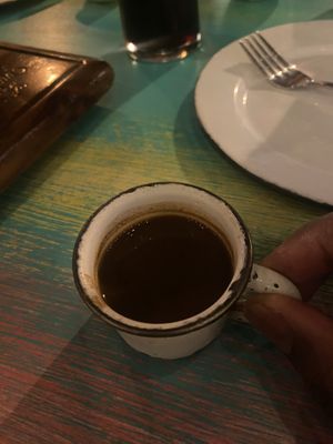 Bean shot  at La Lupita Taco & Mezcal in Cabo San Lucas