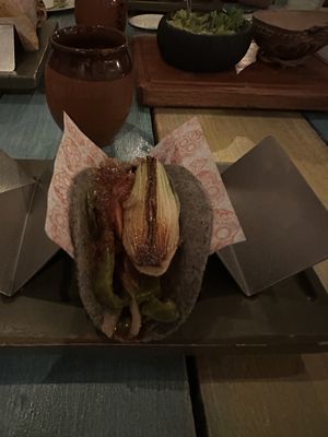 Setas taco  at La Lupita Taco & Mezcal in Cabo San Lucas