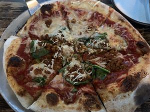 Great vegan pizza options!  at Lucille in Madison