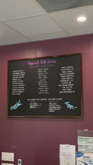   at Yoga-urt in Granada Hills