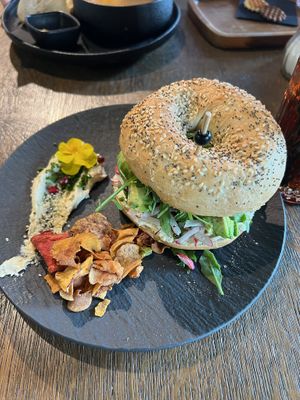 avocado bagel  at Two Oh Five in Maasmechelen