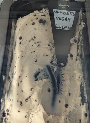 Stracciatella at La Piazza in Crete