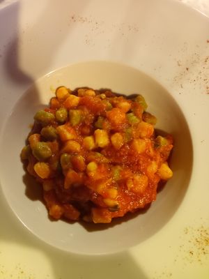 Gnocchi mit Tomaten at Agriturismo II Frutto Permesso in Bibiana