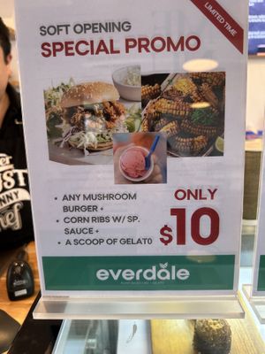 Opening special   at Everdale Cafe & Gelato in Springvale