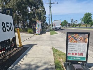 From the street at Everdale Cafe & Gelato in Springvale