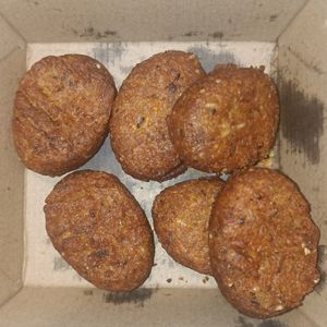 Veggie nuggets, takeaway at Everdale Cafe & Gelato in Springvale