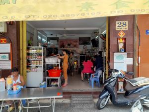 Outside at Phat Huu Duyen in Ho Chi Minh City
