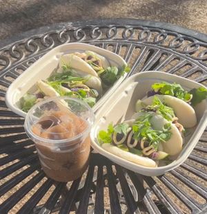 Okinawa bao and frozen latte   at Superstars  in Lahaina