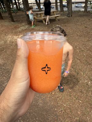 Mango smoothie   at Superstars  in Lahaina