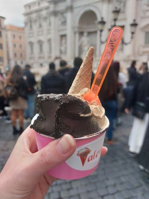 Hmmm. at Gelateria Valentino in Rome
