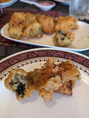 Vegetable tempura was excellent! at Thai Hut in Santa Maria