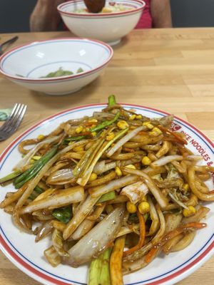 Vegetable Stir Fried Udon  at JBC Rice Noodles & Ramen in Rochester
