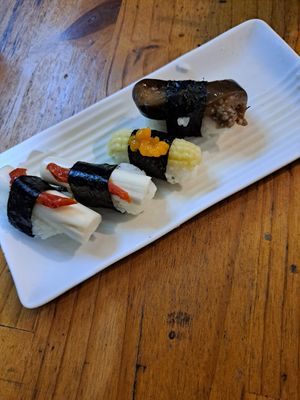 Sushi at GŌRU in Rio De Janeiro