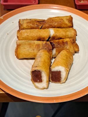 Harumaki vegano.  Tem que pedir,  é novo at GŌRU in Rio De Janeiro