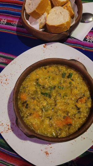 Guiso de Quinua con vegetales at El Mirador De Yavi in Jujuy