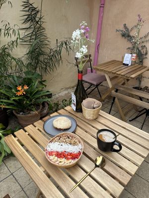 Açaí bowl   at Hierba Santa in San Cristobal De Las Casas