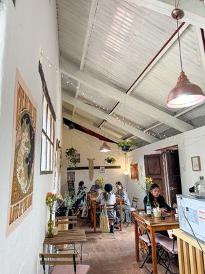 Área interior   at Hierba Santa in San Cristobal De Las Casas