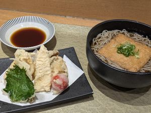  at Dashi & Soba Suisha in Hiroshima