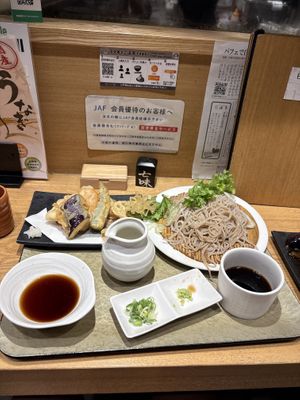   at Dashi & Soba Suisha in Hiroshima