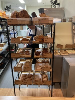 Inside bakehouse  at Rya Bakehouse in Central Singapore