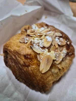 Chocolate croissant at Rya Bakehouse in Central Singapore