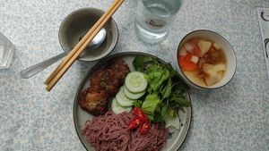 Bún chả nấm hà nội at The Seeds Plant-Based Foods & Desserts in Hoi An