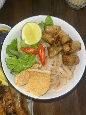 Hội An noodles  at The Seeds Plant-Based Foods & Desserts in Hoi An