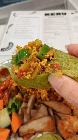 Scrambled tofu. at The Seeds Plant-Based Foods & Desserts in Hoi An