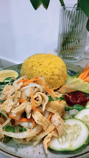 Com Ga (chicken rice). at The Seeds Plant-Based Foods & Desserts in Hoi An