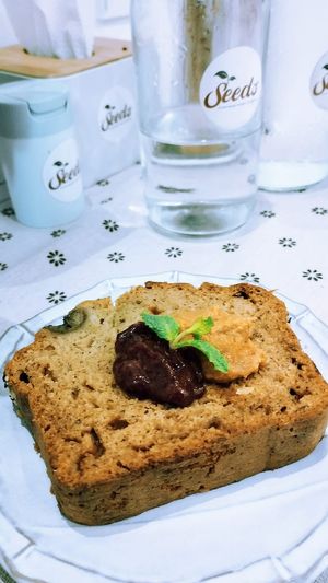 The best banana bread. at The Seeds Plant-Based Foods & Desserts in Hoi An