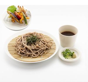 Tempura Zaru Soba at HND - Diversity Diner - T3 - Departures in Tokyo