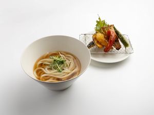 Sanuki udon and tempura at HND - Diversity Diner - T3 - Departures in Tokyo