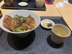 Sauce Katsudon   at HND - Diversity Diner - T3 - Departures in Tokyo