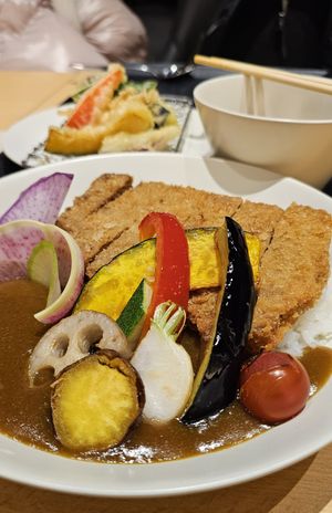 curry... not spicy at HND - Diversity Diner - T3 - Departures in Tokyo