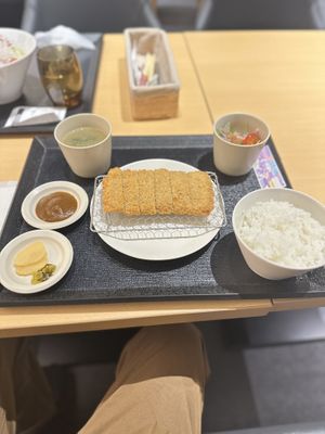 Vegan cutlet’s   at HND - Diversity Diner - T3 - Departures in Tokyo