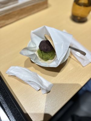 Matcha and adzuki beans 🍵 🫘   at HND - Diversity Diner - T3 - Departures in Tokyo