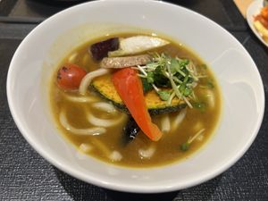 Curry udon  at HND - Diversity Diner - T3 - Departures in Tokyo