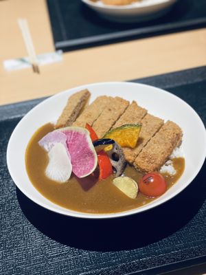 Katsu curry  at HND - Diversity Diner - T3 - Departures in Tokyo