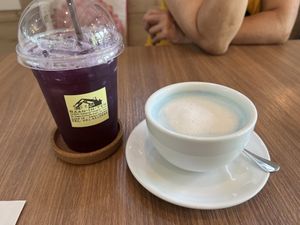 drinks  at Baan Im Yen in Nakhon Pathom