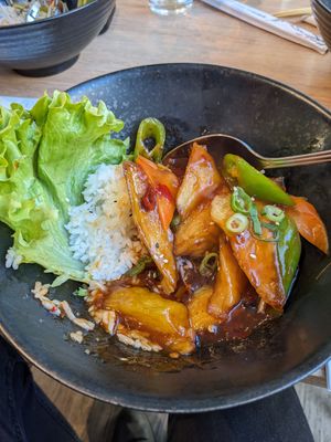 Yu xiang aubergine 🍆 at TeaCo in Vienna