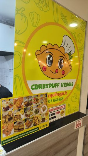 Logo at CURRYPUFF VEGGIE in Jakarta