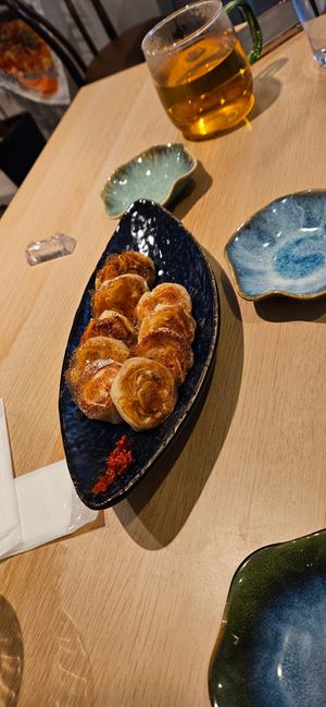 Gyoza at tsuminaki Mapo Tofu - 罪無き麻婆豆腐 in Tokyo