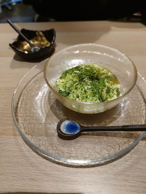 Matcha tiramisu  at tsuminaki Mapo Tofu - 罪無き麻婆豆腐 in Tokyo
