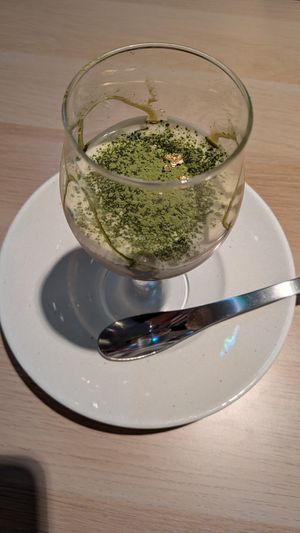 Matcha tiramisu at tsuminaki Mapo Tofu - 罪無き麻婆豆腐 in Tokyo