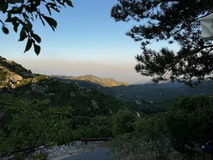 Fantastic panoramic view   at Belveder in Cetinje
