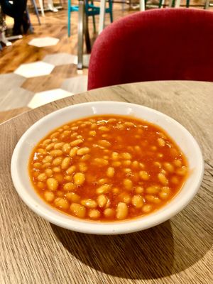Baked beans  at Travelodge - Manchester Piccadilly in Manchester